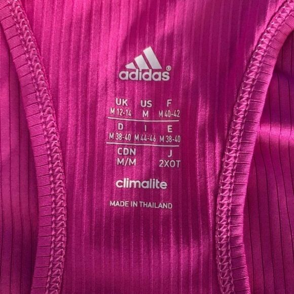 Adidas Climalite Ribbed Racerback Tank size M - Picture 2 of 6